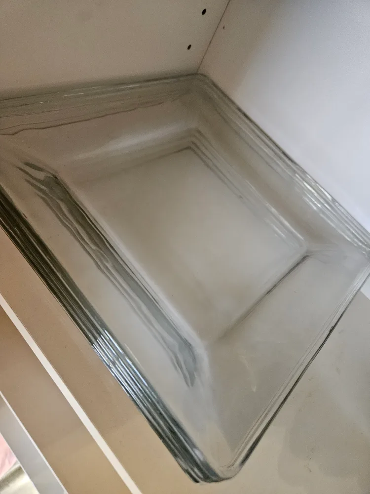 Glass Square Plates and Bowls Set thumbnail