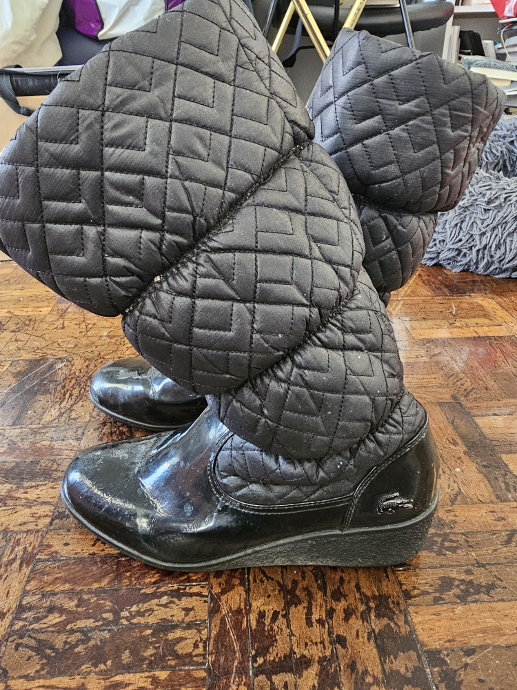Lacoste Black Quilted Boots - photo 5