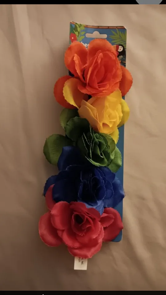 Rainbow Flower Headband - New #2 image indicator(4)