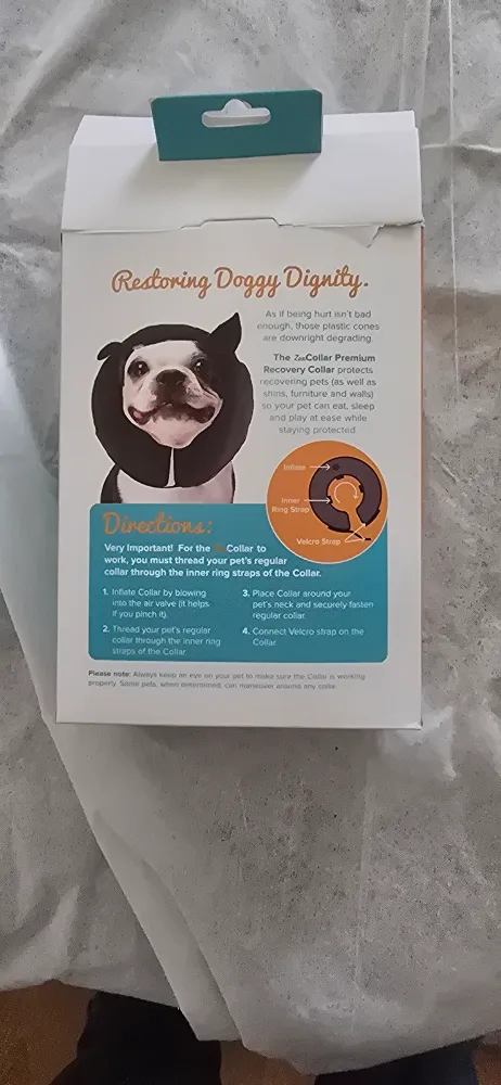 ZenPet ZenCollar Inflatable Recovery Collar - Medium image indicator(2)