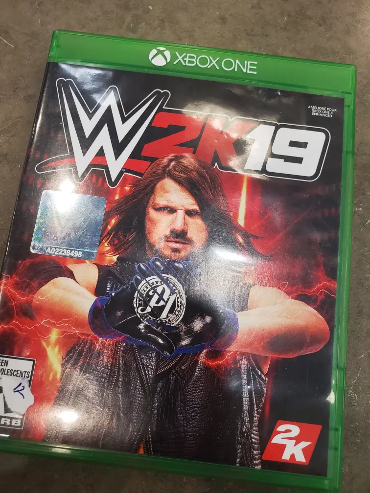 WWE 2K19 Xbox One Game thumbnail