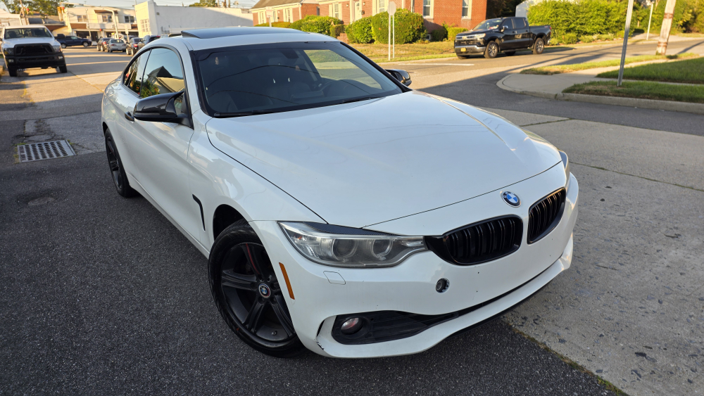 White BMW 4 Series 428i x drive AWD Coupe - photo 2