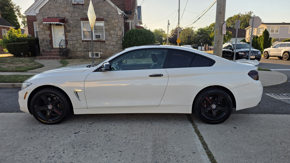 White BMW 4 Series 428i x drive AWD Coupe - photo 3