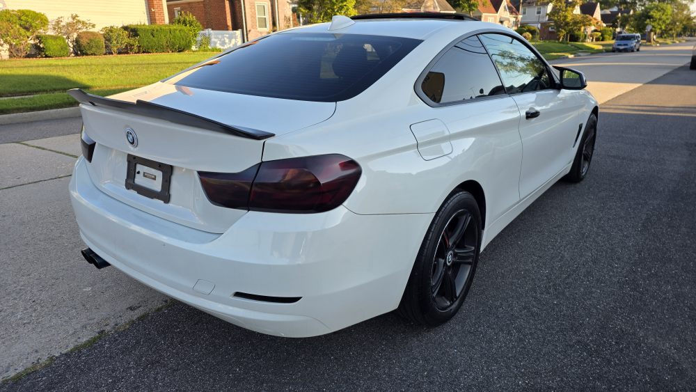 White BMW 4 Series 428i x drive AWD Coupe - photo 5
