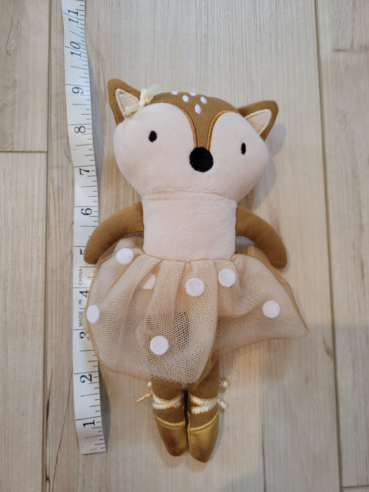 Deer Stuffed Animal Ballerina 9" - photo 4