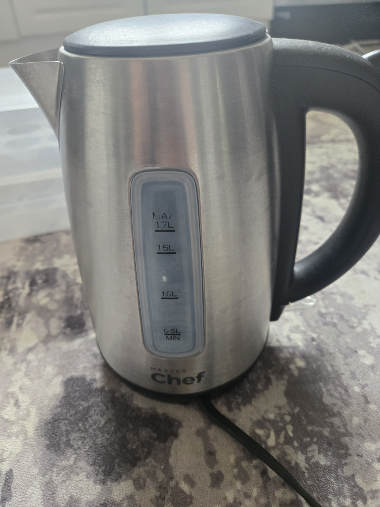 Master Chef Electric Kettle - Stainless Steel