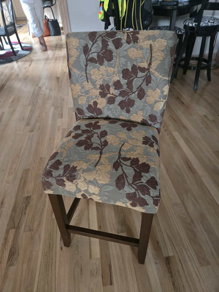 HomePop 24" Upholstered Counter Height Barstool - photo 2