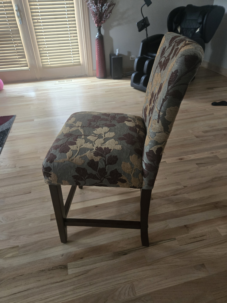 HomePop 24" Upholstered Counter Height Barstool - photo 4