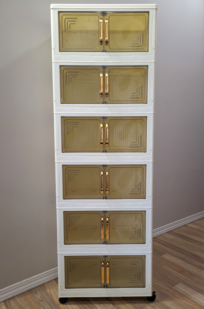Six-Tier Foldable Storage Organizer On Wheels ***NEW*** - photo 2