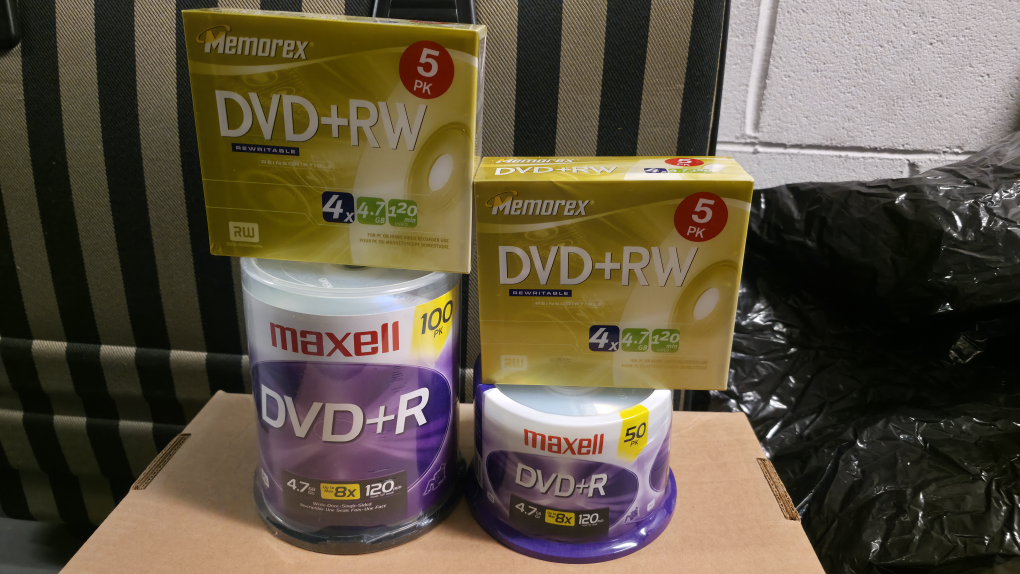 Memorex & Maxell DVD+RW and DVD+R