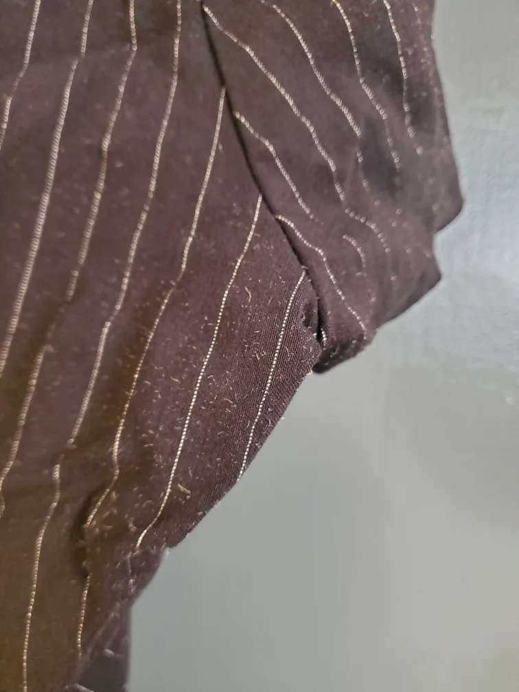 Le Chateau Pinstripe Dress - Size M image indicator(8)