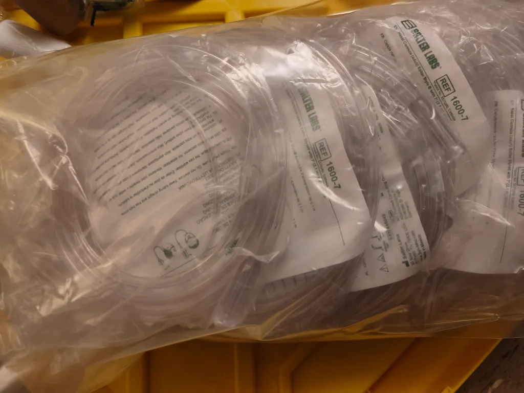 Sunset Oxygen Regulator & Salter Labs Nasal Cannulas image indicator(2)