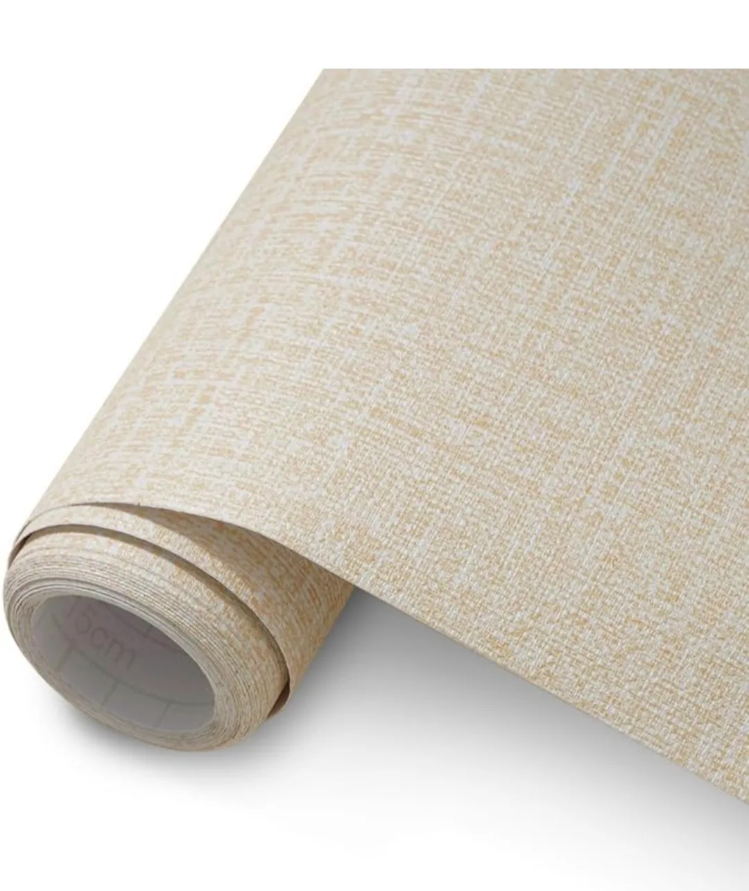 Peel and Stick Contact/Wall Paper Grasscloth Textured - Beige thumbnail