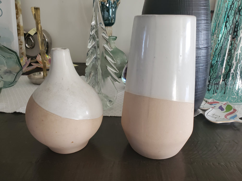 Two-Tone Ceramic Vase