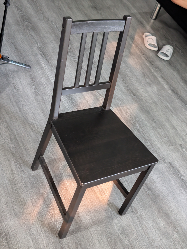 Dining table and IKEA chairs - photo 3