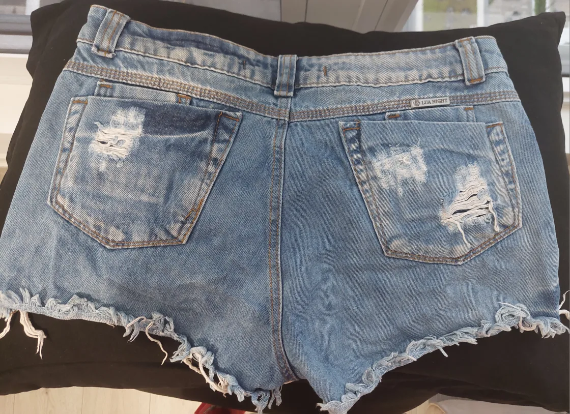 Llua Night Denim Shorts image indicator(2)