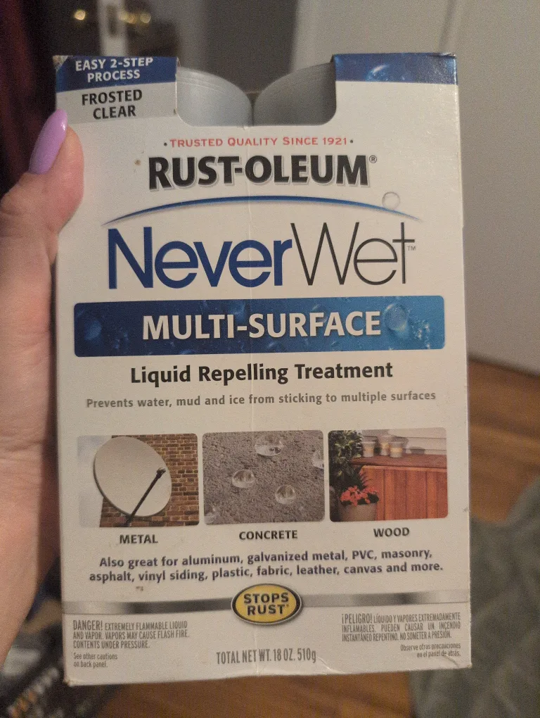Rust-Oleum NeverWet Multi-Surface Liquid Repelling Treatment thumbnail