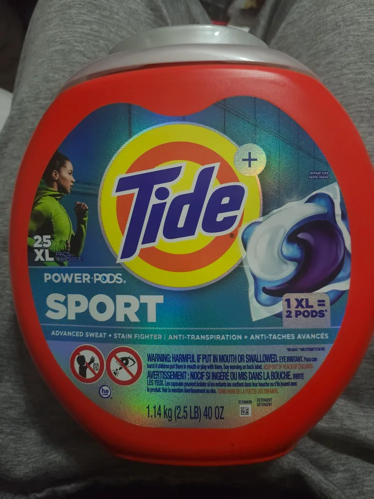 Tide Power Pods Sport 25 XL Capsules thumbnail