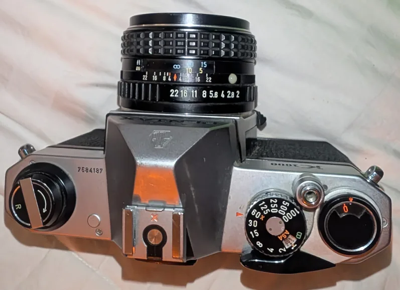 🧡Pentax K1000 Camera with SMC Pentax 55mm Lens🧡 image indicator(2)