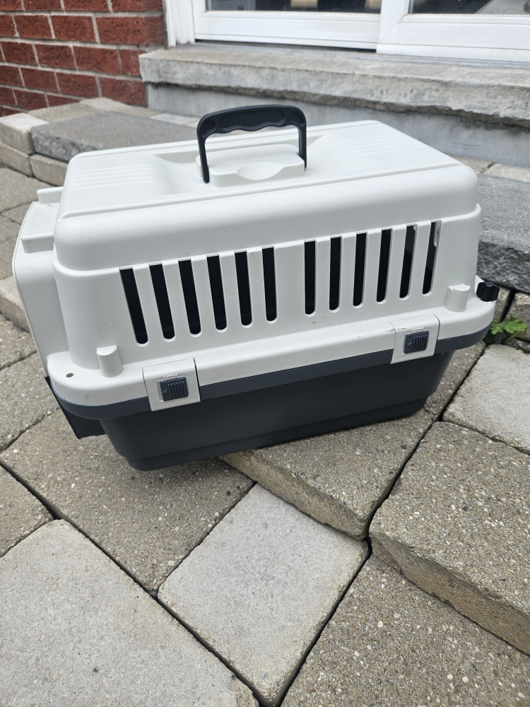 Pet Carrier - Grey & White - photo 3