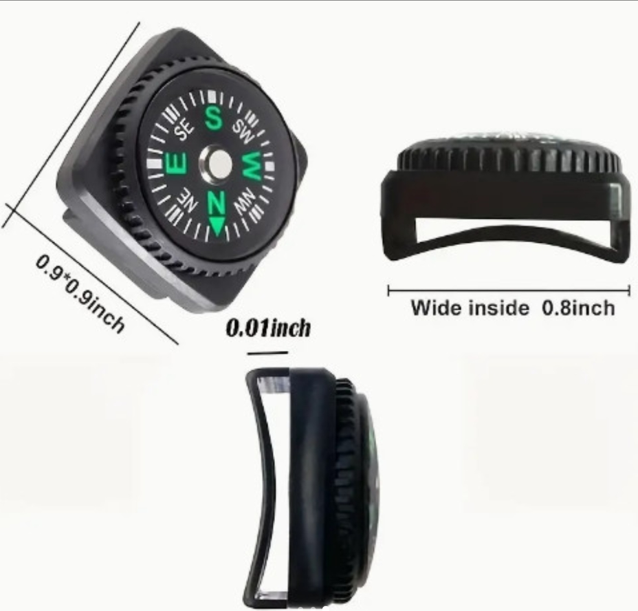 Belt Buckle Mini Compass - photo 3