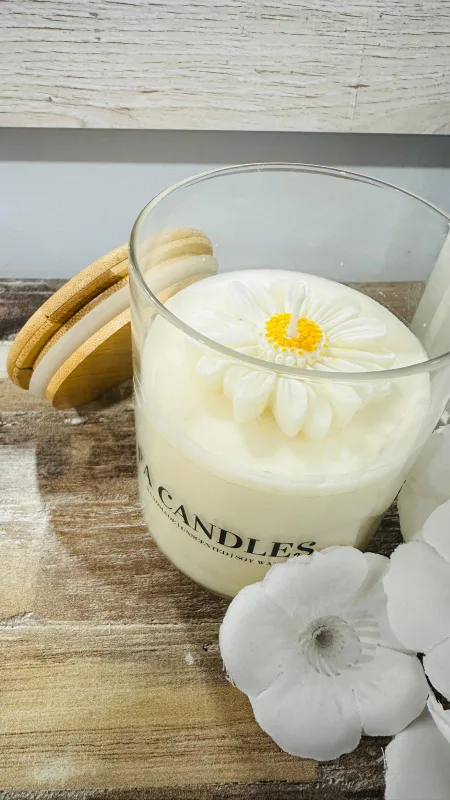 FA Candles Handmade Unscented Soy Wax Candle image indicator(2)