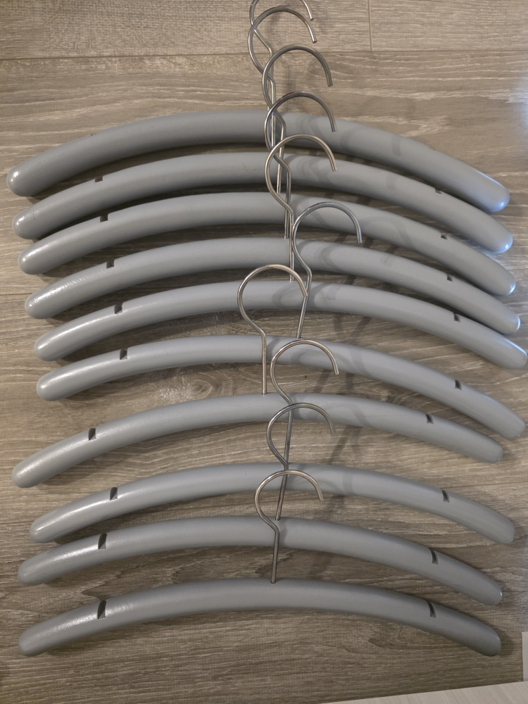 Clothes Hangers - Grey - 30~ 40