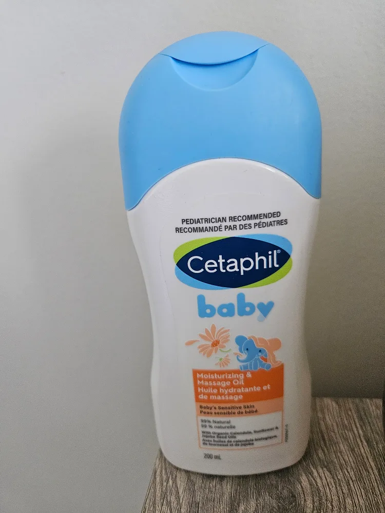 Cetaphil Baby Moisturizing & Massage Oil - 200ml thumbnail