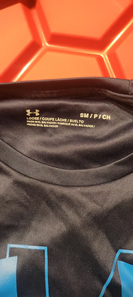 Under Armour YLG Red Polo & SM Gray Shirt image indicator(7)