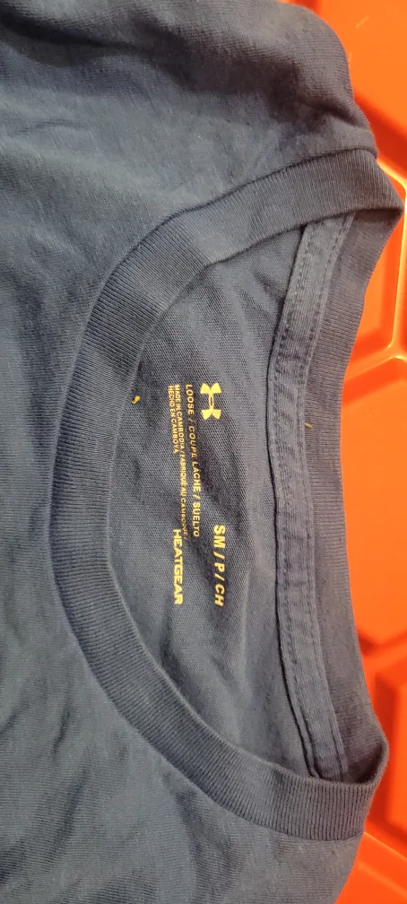 Under Armour YLG Red Polo & SM Gray Shirt image indicator(9)