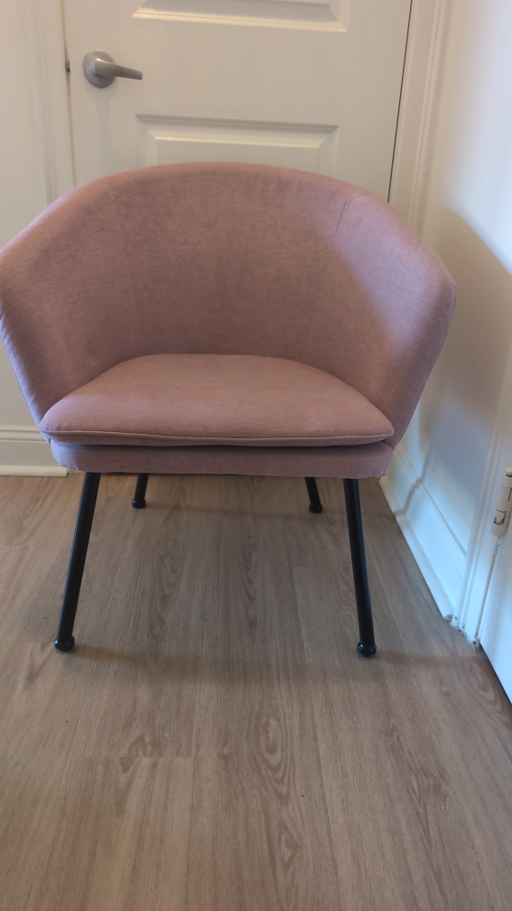 Pink Accent Chair - photo 3