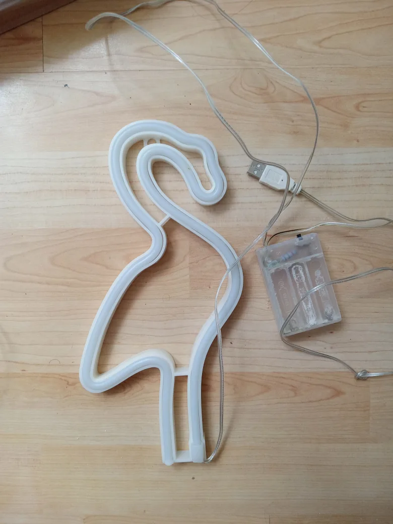 Flamingo Neon Light image indicator(3)