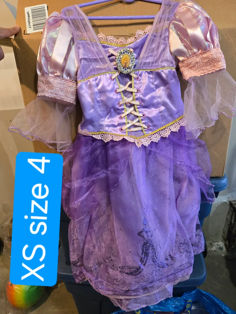 Rapunzel Dress XS Size 4