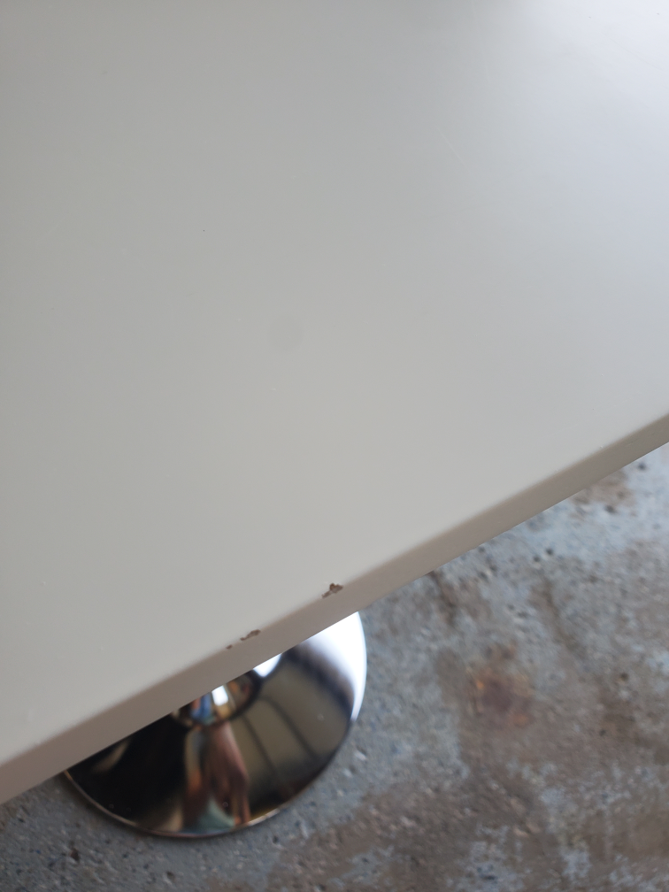Square White Bar Table - photo 4