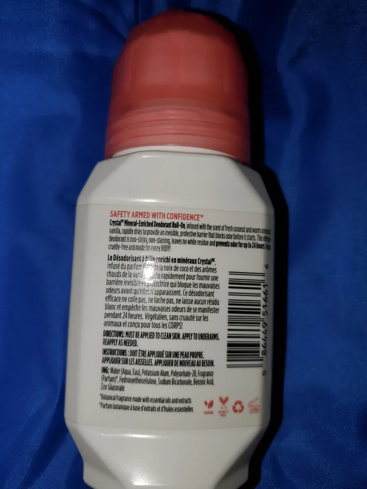 Weleda natural roll on deodorant + Crystal natural roll on image indicator(5)