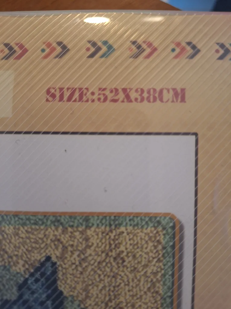 Brand new - Latch Hook Kit Rug, Size 52x38cm image indicator(4)