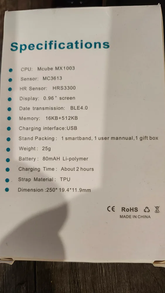 Smart Band - Your Health Steward image indicator(6)