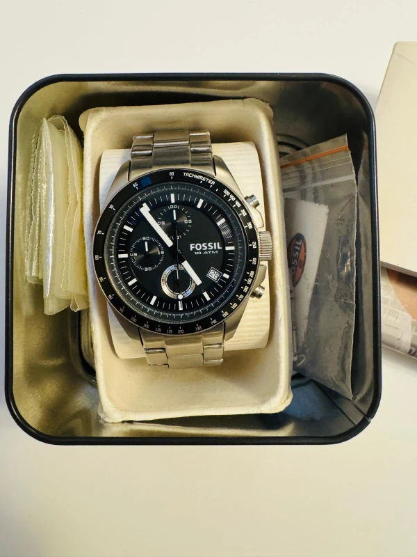 Fossil 10 ATM Stainless Steel Watch