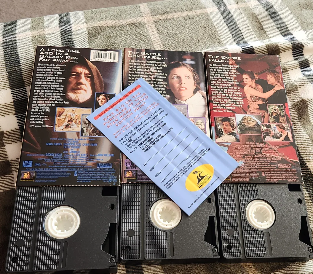 Star Wars Collection on VHS image indicator(3)