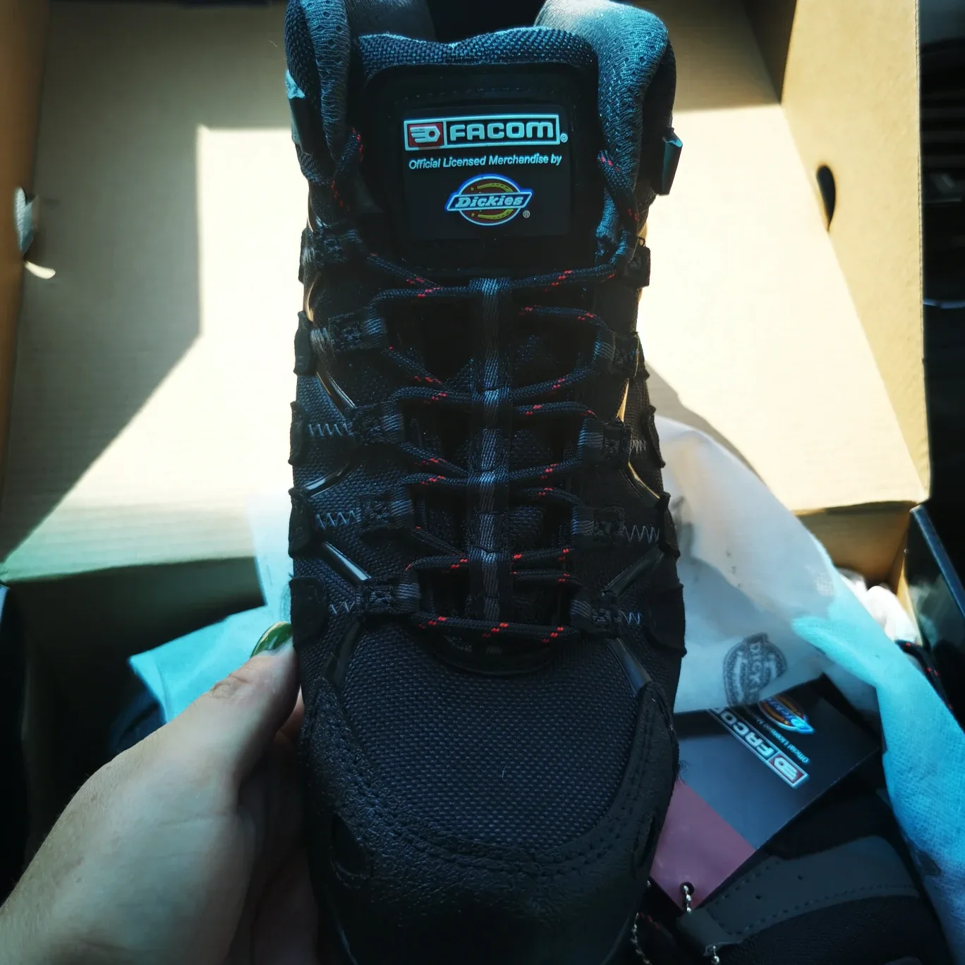 Facom by Dickies Hitrek Boot - Black, Size 6 (UK) image indicator(2)