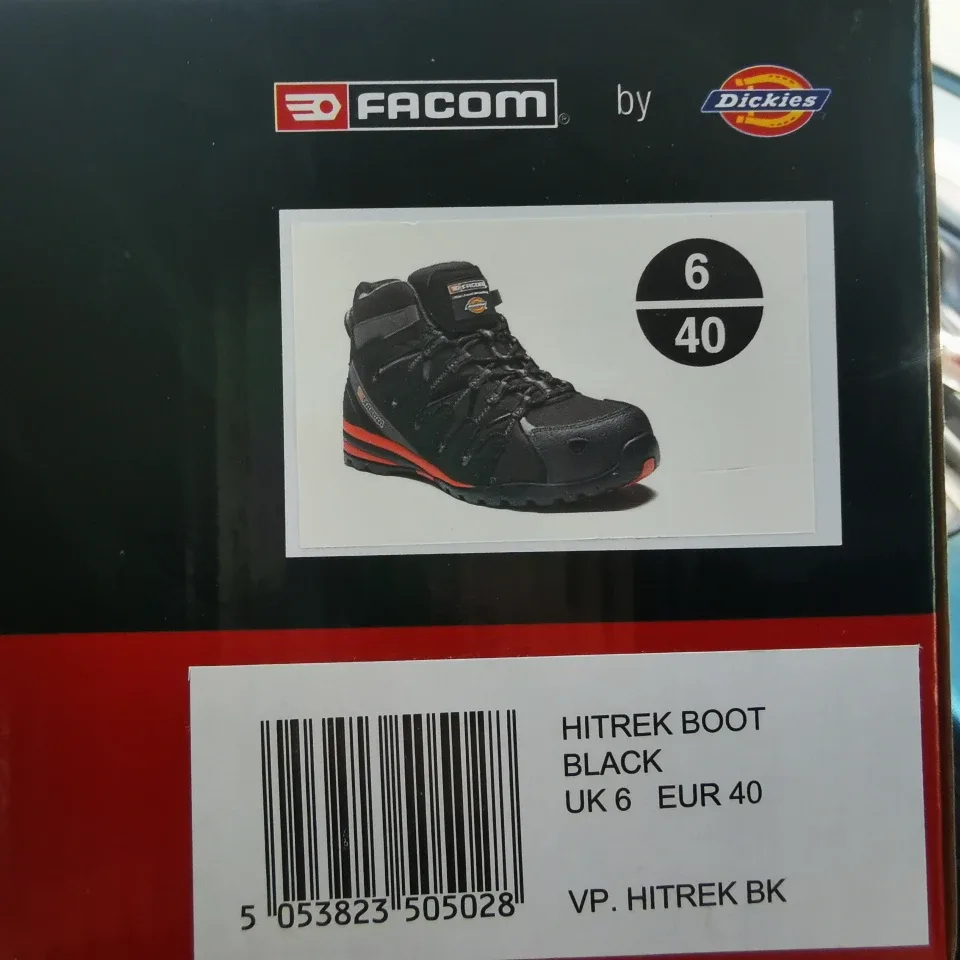 Facom by Dickies Hitrek Boot - Black, Size 6 (UK) image indicator(4)
