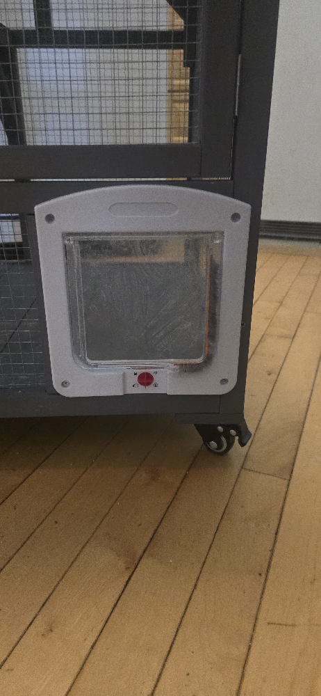Large Indoor Cat Cage with Wheels - photo 5