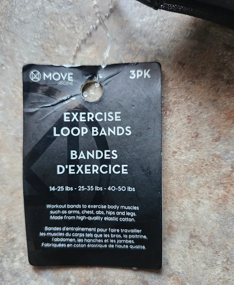 Ardene Move Exercise Loop Bands - New 🧡 image indicator(3)
