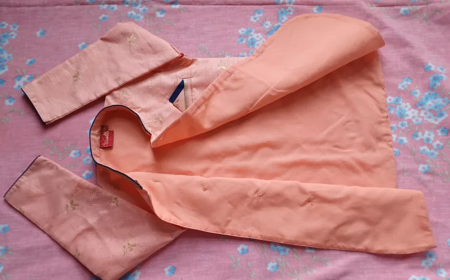 Peach Kids Kurta image indicator(2)