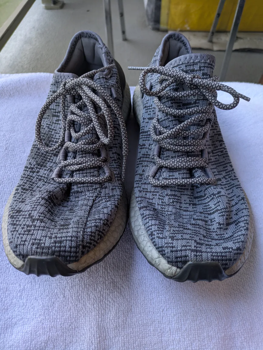 Adidas Pureboost Running Shoes, Grey thumbnail
