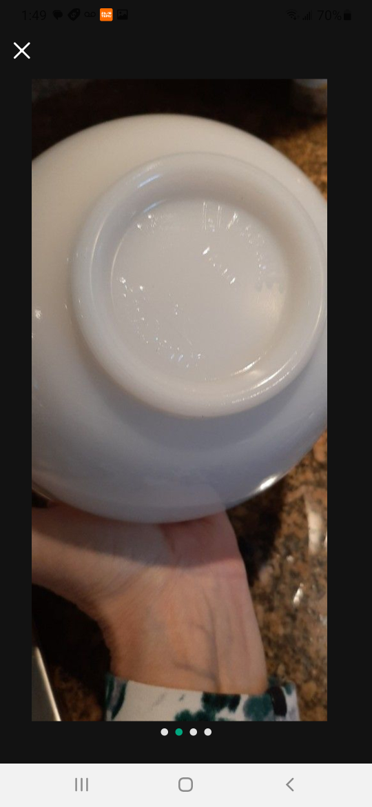 Vintage Glasbake Sunbeam Mixmaster Bowl - photo 2
