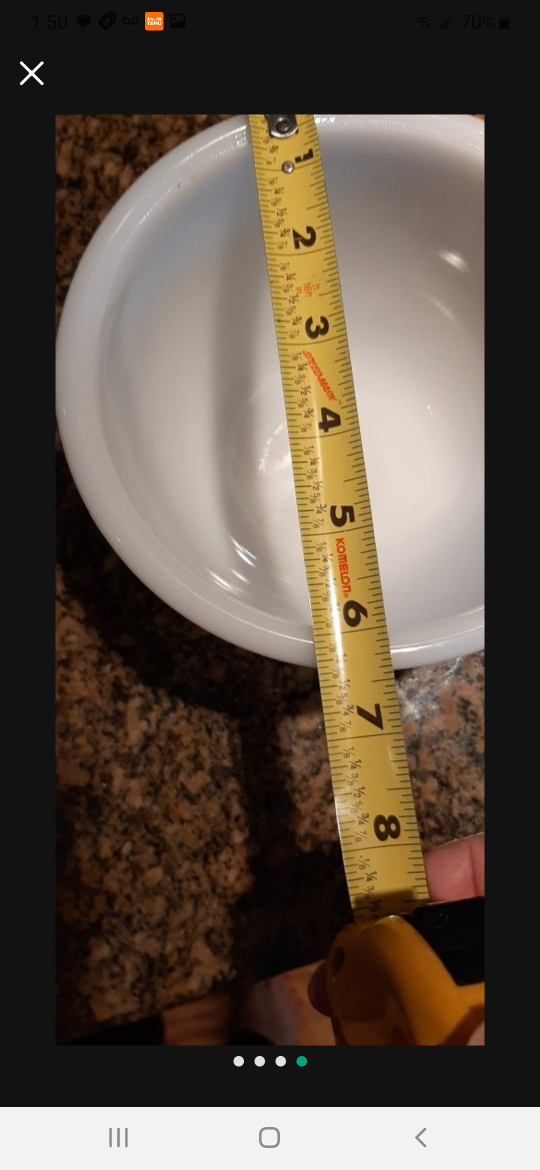 Vintage Glasbake Sunbeam Mixmaster Bowl - photo 4