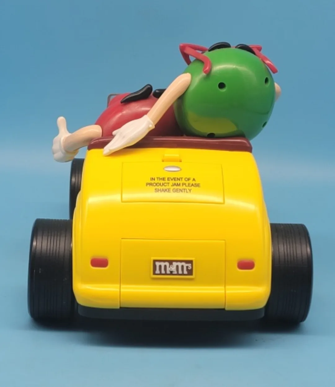 🥳VGC🤩 M&M's "REBEL" Without A Clue HOT ROD CAR Yellow image indicator(3)