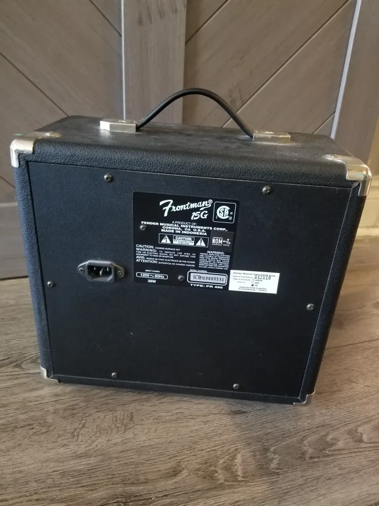 Fender Frontman 15G Guitar Amplifier image indicator(3)