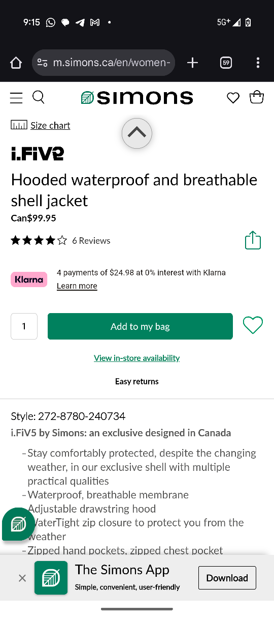 i.FIV5 Waterproof Breathable Shell Jacket - photo 2